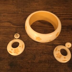 Splendette Primrose Cream Jewelry Set